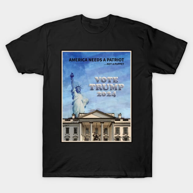 Vote Trump 2024 T-Shirt by morningdance